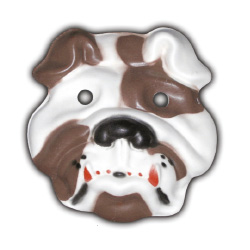 Máscara de goma EVA Bulldog