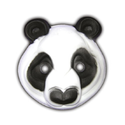 Máscara de goma EVA Panda