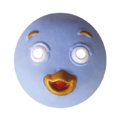 Máscara de goma EVA Pingüino bebe