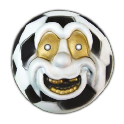 Máscara de goma EVA Pelota feliz