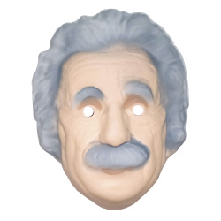 Máscara de goma EVA Einstein